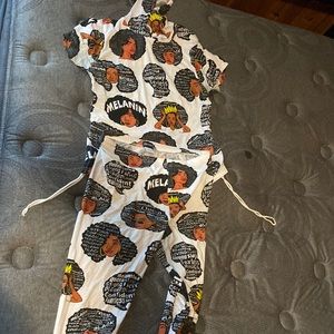 Black girls matter 2 piece fit